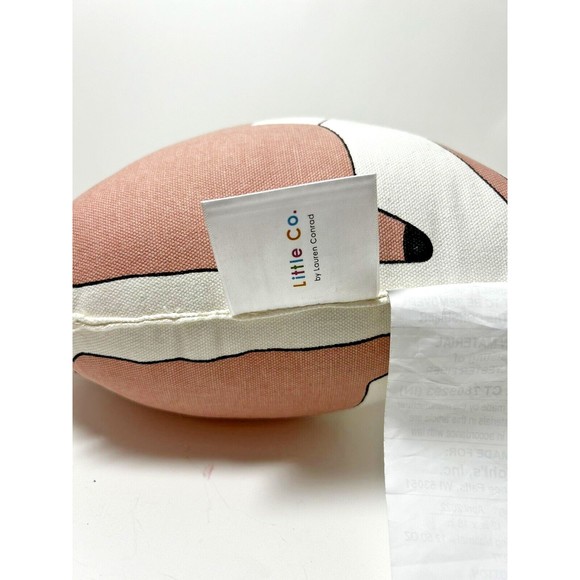 Little Co. By Lauren Conrad Canvas Fox Shaped Decorative Accent Pillow 12x16” - Picture 3 of 9